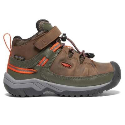 

Коричневые повседневные ботинки Keen Targhee Mid Waterproof Hiking Youth Boys 1026296, Коричневый, Keen Targhee Mid Waterproof Hiking Youth