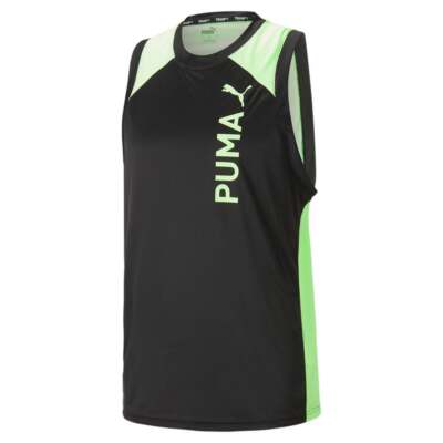 

Мужская спортивная майка Puma Fit Ultrabreathe с круглым вырезом, черная 52308951, Черный, Puma Fit Ultrabreathe Crew Neck Athletic Tank Top