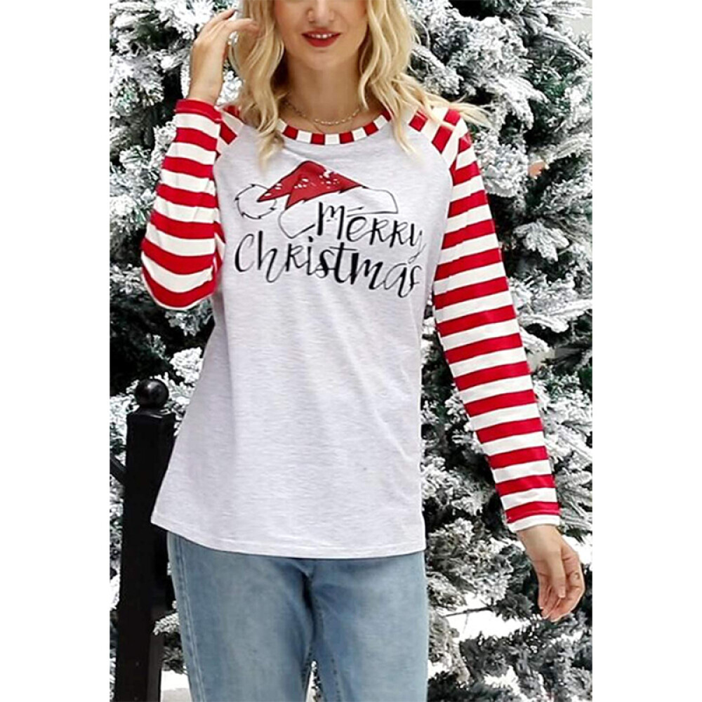 womens christmas baseball tees
