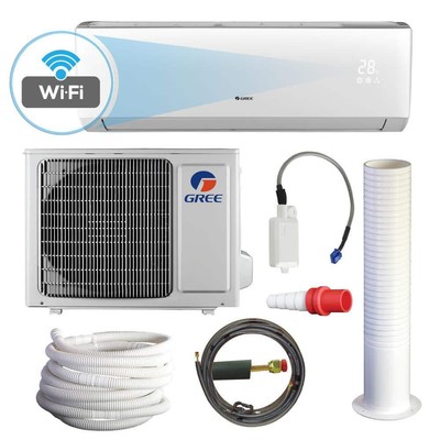 115-v 60-h Energy-efficient + Heat Pump/bracket White