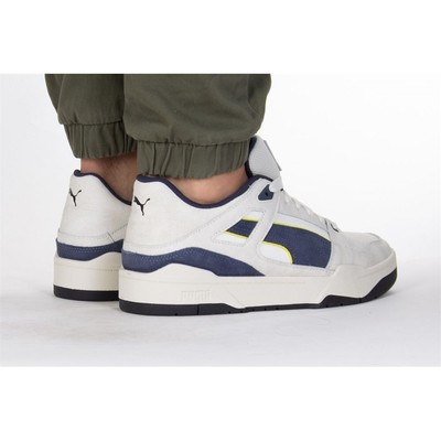 Pre-owned Puma Shoes Universal Men  Slipstream Always On 39005902 Blue-white In Multicolor