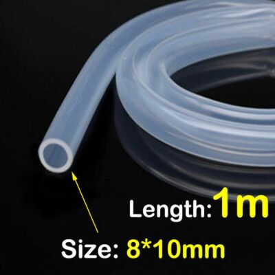 Milk Clear Food Grade Flexible Hose Pipe Soft Rubber Translucent Silicone Tube