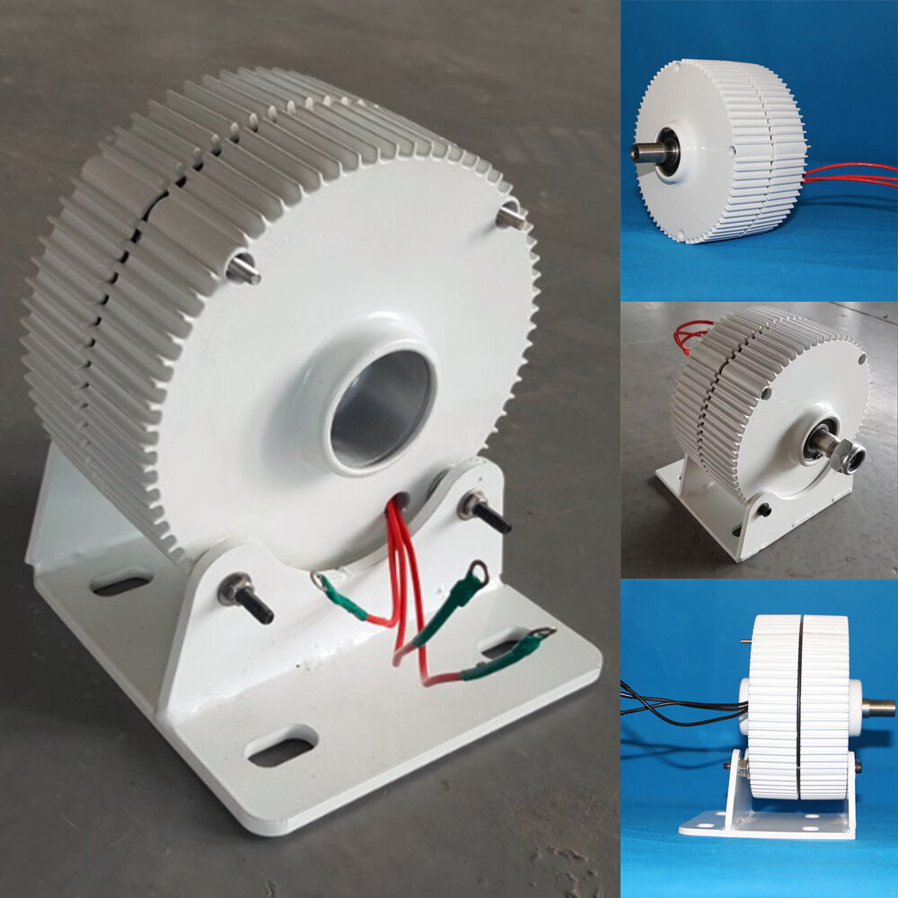 800W 12V 24V 48V 3 Phasen Permanentmagnet Generator Windturbine Lichtmaschinen