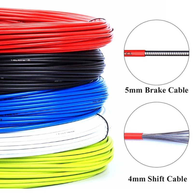 MTB Road Shift Cable Wire Bicycle Brake Cables Derailleur Ca