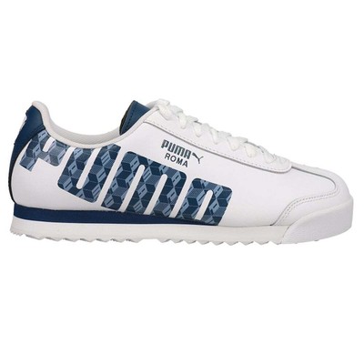 

Puma Roma Basic Gg Lace Up Youth Boys Белые кроссовки Повседневная обувь 37270101, Белый, Puma Roma Basic Gg Lace Up Youth