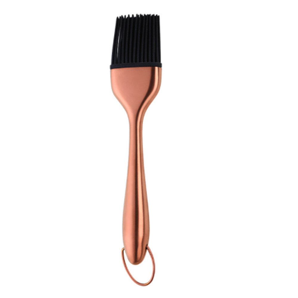 Stainless Steel Silicone Oil Brushes Kitchen BBQ Grilling Baking Brushes Tools