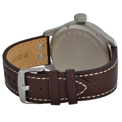 Pre-owned Messerschmitt Xl Aviator Watch Quartz Me47xl Sextant 5atm Fluorescent