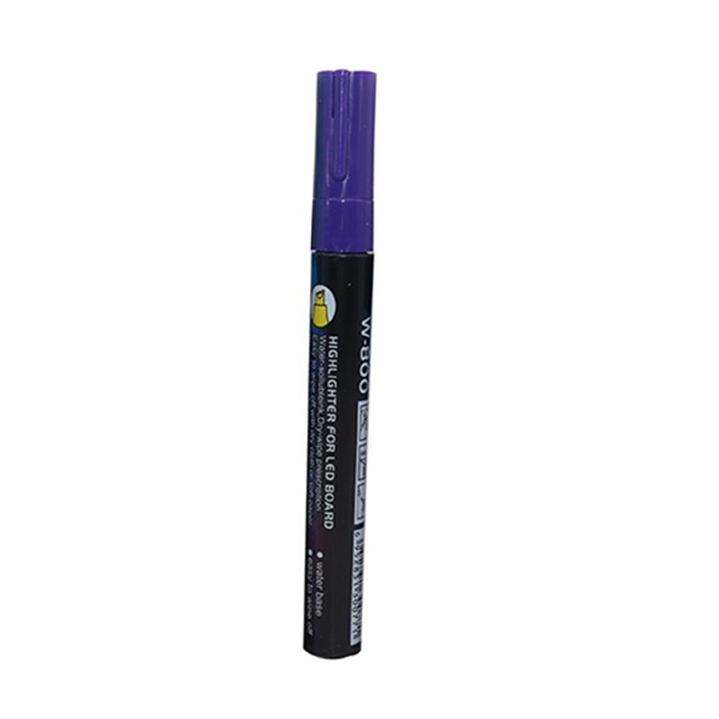 5PCS Queen Bee Marker Pen LED Highlighter Marks Pen Paintbrush Bevel Nib