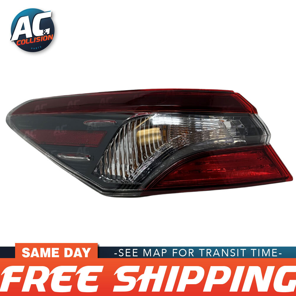 TYC Tail Light Left Driver Outer Side for 2021 Toyota Camry LED LH