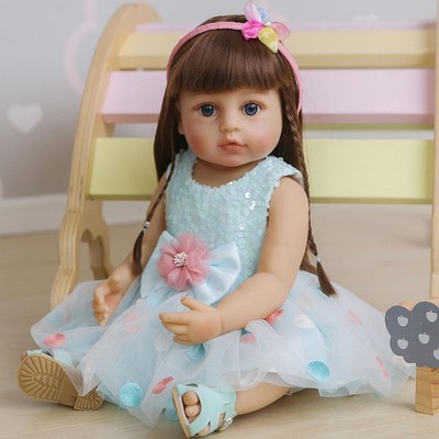Handmade Toddler Girl Child Doll Realistic Fashion Doll
