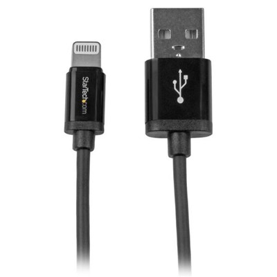 Startech USBLT1MB 1m Lightning to USB Cable - Black