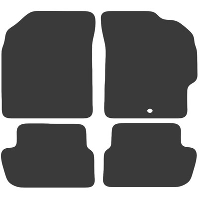 JVL Tailored Carpet Car Mat compatible with Chevrolet Spark 2010-2013