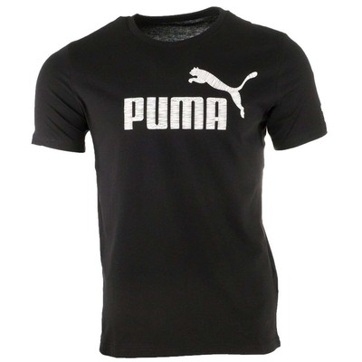 

Футболка Puma с искусственной вышивкой № 1 с круглым вырезом и короткими рукавами, мужские повседневные топы размера , 8, Черный, Puma Fauxbroidery No.1 Crew Neck Short Sleeve T-Shirt