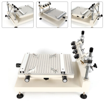 High Precision Manual 3040 Solder Paste Stencil Printer SMT PCB Printing Machine