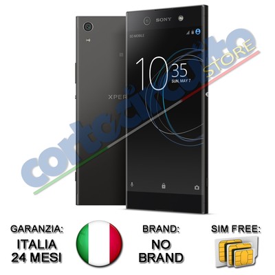 SONY XPERIA XA1 ULTRA 2017 NERO 6" 32GB RAM 4GB LTE 4G NO BRAND GARANZIA ITALIA