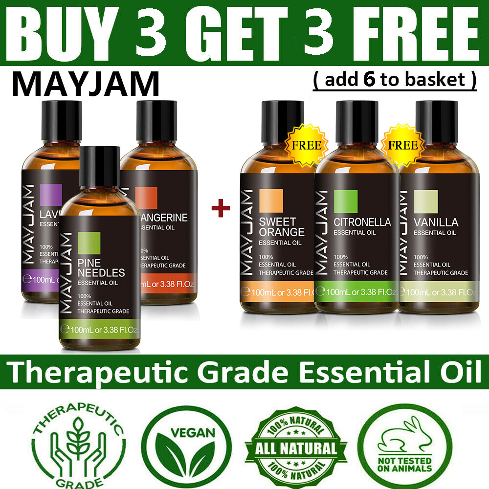 S 3.38 Oz Therapeutic Grade Aromatherapy Oil W/ Dropper