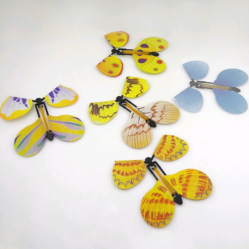 Magic Greeting Card Flying Butterfly Works With