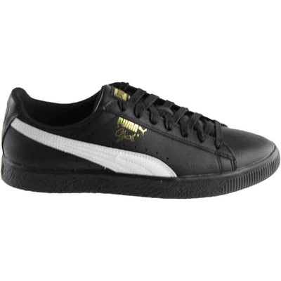 

Мужские кроссовки Puma Clyde Core L на шнуровке из фольги, размер 10,5 М, повседневная обувь 364669-04, Черный, Puma Clyde Core L Foil Lace Up