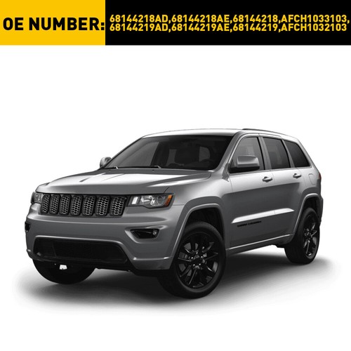 For 2014-2021 Jeep Grand Cherokee Pair Driver & Passenger Side Bumper Bracket