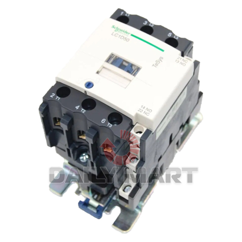 New In Box Schneider Lc1-d50ab7c Contactor