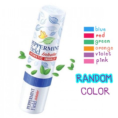 Inhaler Nasal THAILAND PEPPERMINT FIELD Oil Cold Menthol Eucalyptus RANDOM COLOR