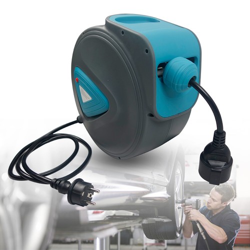 Automatische Kabelaufroller Kabeltrommel Automatik Rolle Kabelaufwicklung 20m -