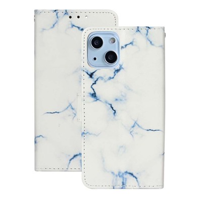 For Huawei Honor 90 70 50 20 9A Marble Patterned Leather Card Wallet Case Cover