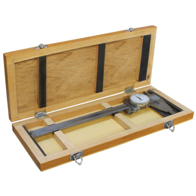 8 Inch Hardened Stainless Steel Vernier Caliper Upper Jaw .001 Inch Graduation