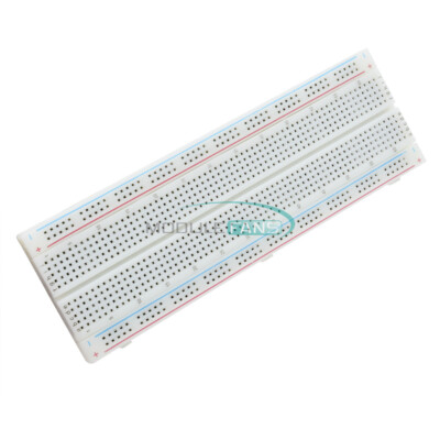2PCS MB102 Solderless Breadboard 830 Points 2 Buses PCS Bread Board Test Circuit
