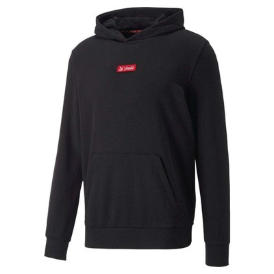 

Puma C. Cola X Pullover Hoodie Tr Mens Size  Повседневная верхняя одежда 53616101, Черный