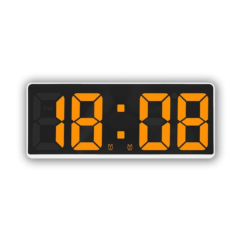 Backlight Number Clock Alarm Clock LED Digital Large Number Electronic Clock