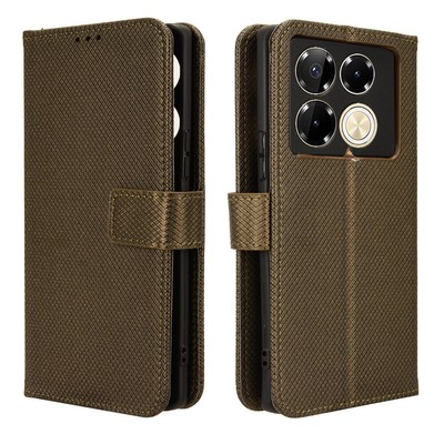 For Infinix Note 40 Pro 4G/ X6850 Flip Leather Anti-slip Cover Wallet Stand Case