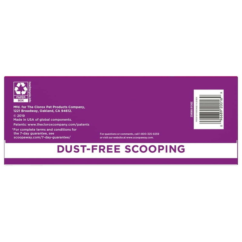 *Scoop Away Extra Strength Multi-Cat, Scented clumping litter, 14lbs  NEW