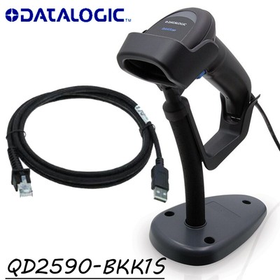 Datalogic QD2590-BKK1S 1D 2D Area Imager QuickScan Handheld Bar Code Scanner