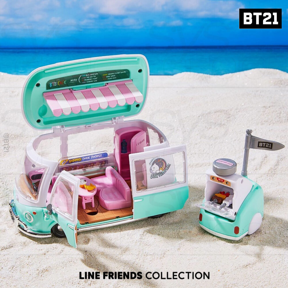 BT21 キャンピングカー　フィギュアコンプリート 大人気】世界中で人気沸騰中の「BT21」がコレクタブルフィギュア