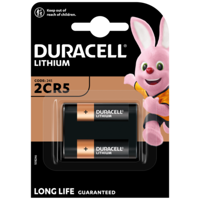Duracell DL245 2CR5 2CR5R 2R5 Lithium Battery x 1 **Photo Usage**