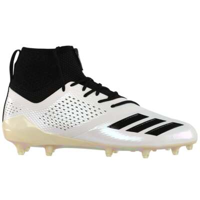 

Adidas Sm Adizero 7.0 Sk X Nfl футбольные бутсы мужские размер 16 D кроссовки спортивные, Black;white, adidas Sm Adizero 7.0 Sk X Nfl Football Cleats