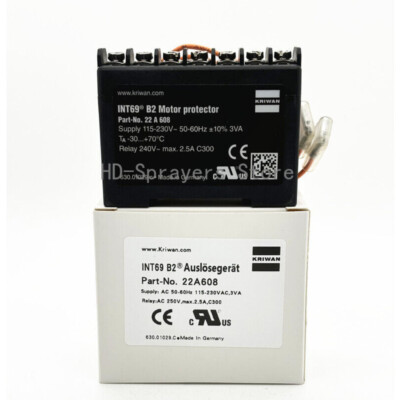 1pcs NEW KRIWAN compressor protection module INT69-B2 22A 608