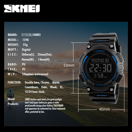 skmei 1248 manual