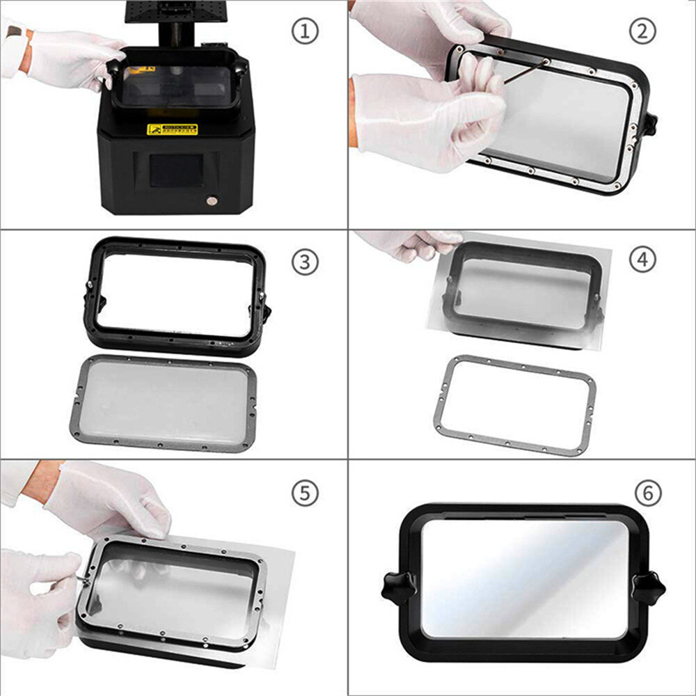 2PCS FEP Release Film Resin 3D Printer 20x 28cm 0.15mm For Anycubic Mono SLA/DLP