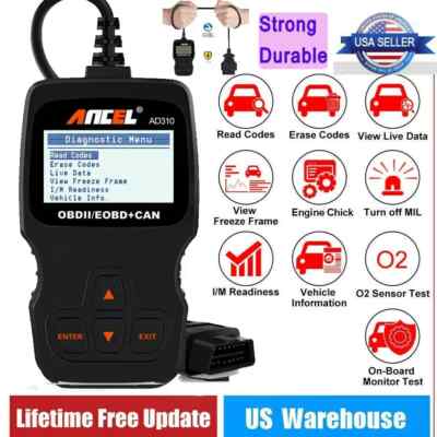 Ancel AD310 OBD2 Scanner Code Reader Diagnostic Tool Check Engine OBDII/EOBD+CAN