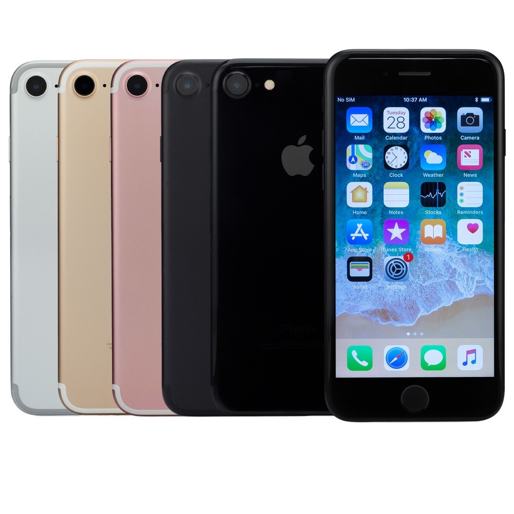 Apple Iphone 7 Smartphone Black Rose Gold Silver 32gb 128gb 256gb Gsm Unlocked Ebay