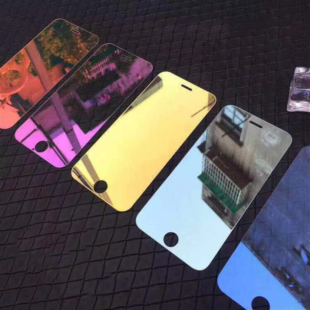 Slim Film Mirror Tempered Glass Screen Protector For iPhone 12 Pro Max
