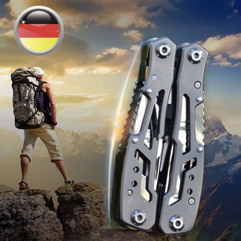 Multifunktions Edelstahl MultiTool Tasche Messer Zange Klappzange Outdoor Tools