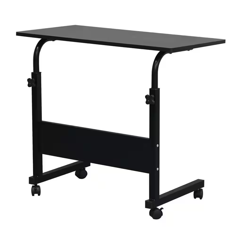 Adjustable Height Chipboard Steel Side Nightstand End Table Modern Portable