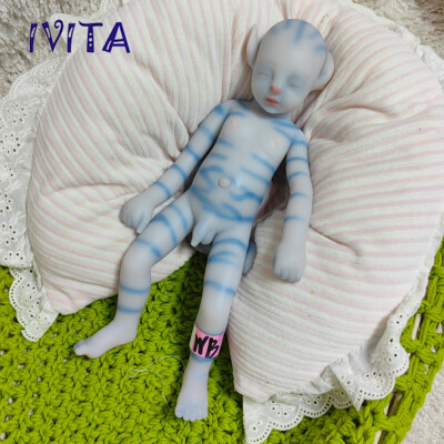 12'' Full Body Silicone Little Doll Avatar Boy IVITA Doll Fairy Kids Xmas Gifts