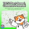 DOOBIT 100% Cassava Cat Litter, Natural Clumping Litter, Dust-Free, Super Clumping, Soft Texture, Mixable with Crystal cat Litter,I'm Gonna Pee(5.7lb x 1pack)