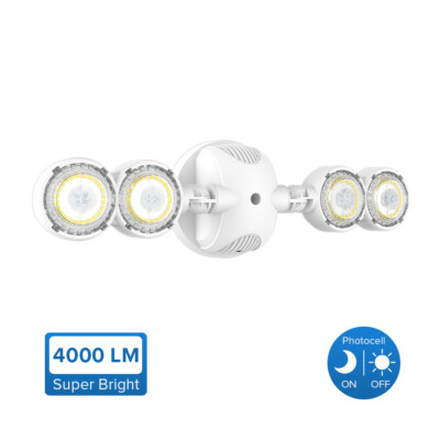 30W/45W Dusk to Dwan Floodlights Outdoor Safety LED Motion sensor Light IP65 ETL