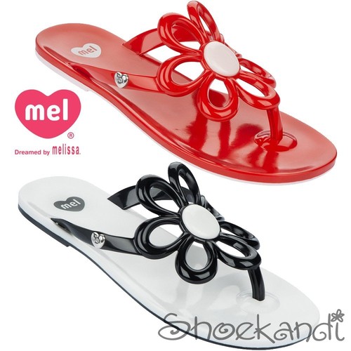 melissa flower flip flops
