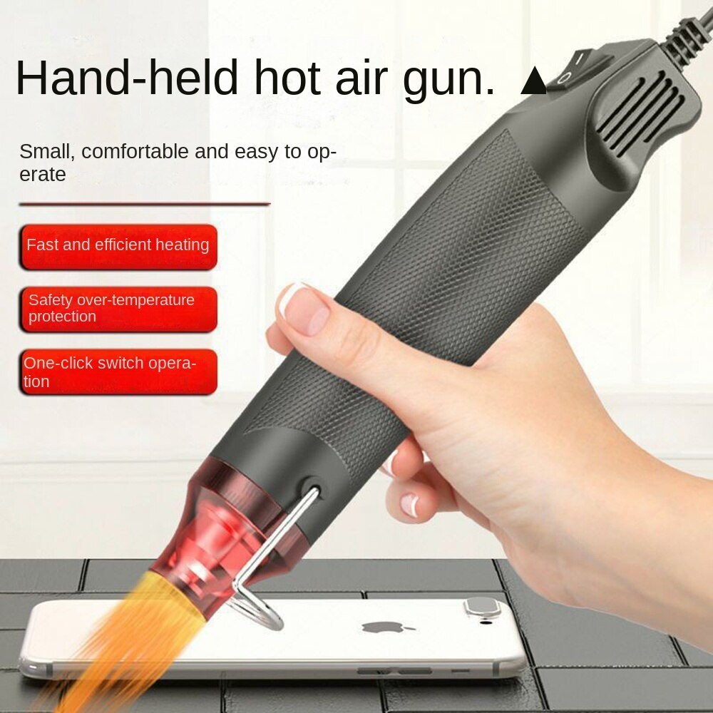 Hot Air Gun Heat Blowgun Embossing Drying Tool Crafts Paint Glue Multi-Purpose